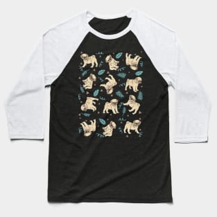 Pug Puppies Baseball T-Shirt